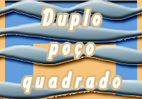 Duplo poo quadrado